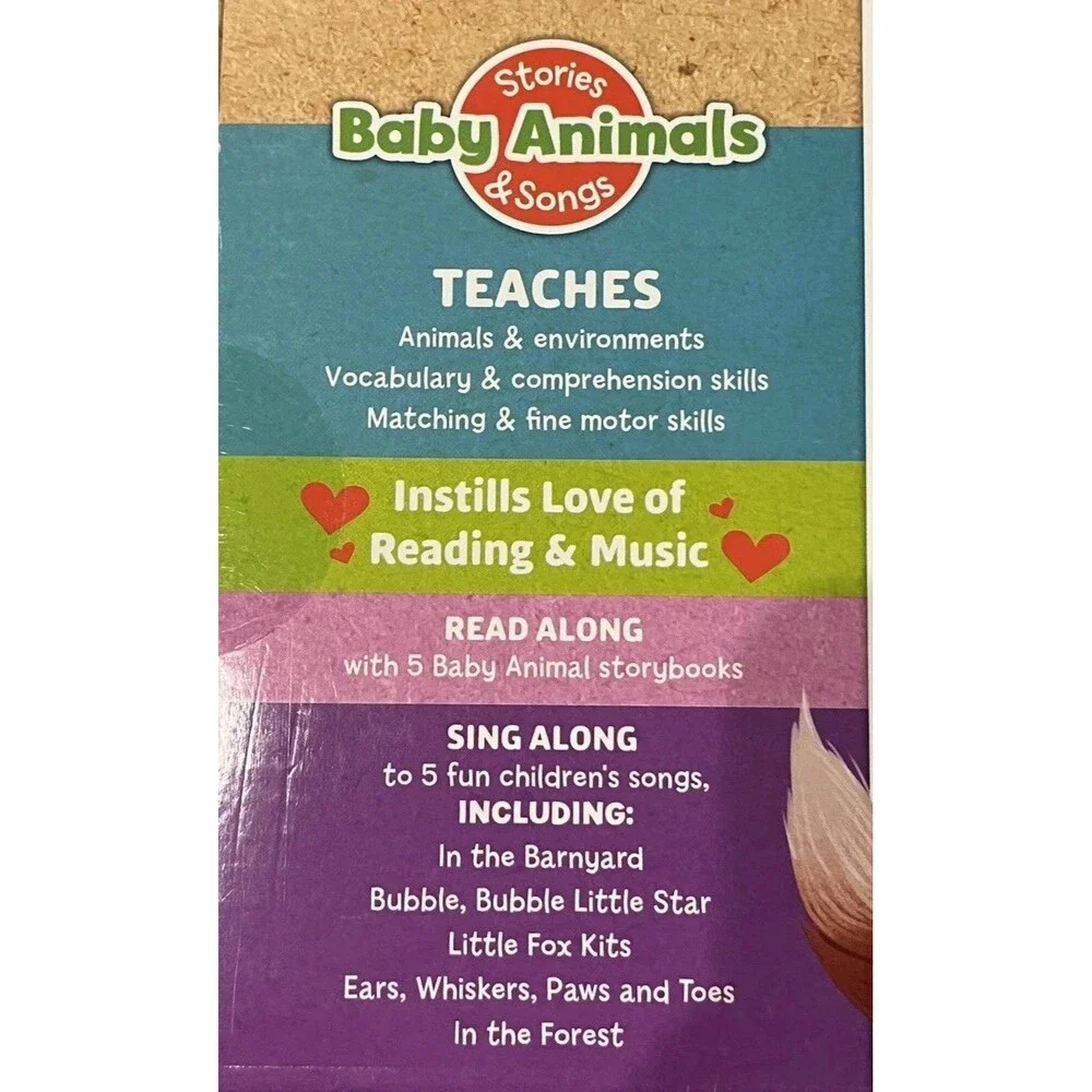 My First Storyteller Read Along Books & Audible Songbook Baby Animals